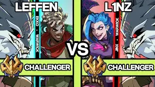 2XKO ▰ LEFFEN (Ekko-Warwick) vs L1NZ (Jinx-Warwick) ▰ 2XKO Pro Replays