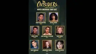 Full Tour Cast Outsiders Musical!
