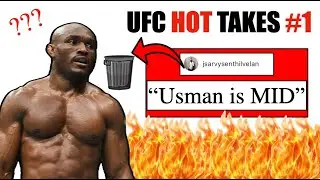 Реакция на ваши безумные комментарии о UFC: Камару Усман переоценен??? (Часть 1)