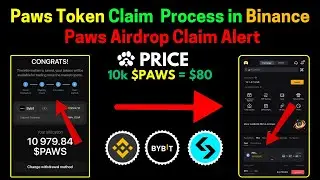 Paws Airdrop Claim Alert | How to Claim Paws Token in Exchanger | $PAWS Token Price Prediction |