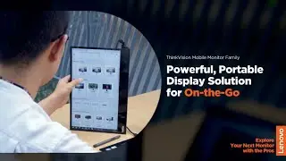 Семейство мобильных мониторов ThinkVision: подробный обзор PM | Распаковка и обзор