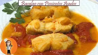 Bacalao con Pimientos Asados | Receta de Cocina en Familia