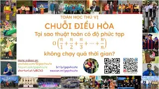 Toán học thú vị: Chuỗi điều hòa và mối quan hệ với độ phức tạp thuật toán