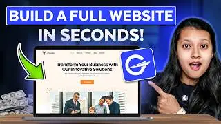I Built an Entire Website in Just Seconds Using AI (No Coding!)
