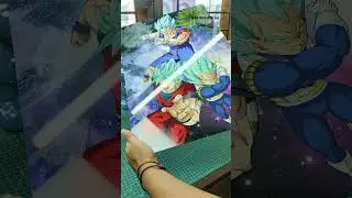 DragonBall Metal Poster by RBS Metal Print - Metal Printing Indonesia #MetalPrint #AnimePoster