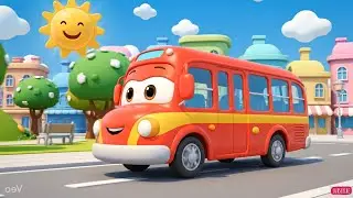 The Wheels on the Bus | Chicken Banana | Nursery Rhymes