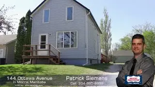 144 Ottawa Ave in Morris Manitoba with Patrick Siemens