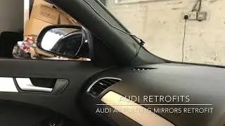 Audi A4 Genuine Folding Mirror Retrofit