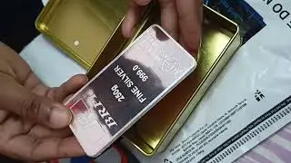 Unboxing brpl silver 250g from Amazon