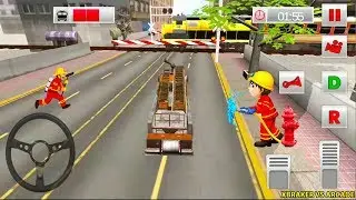 Fire Truck Simulator 2019 - Emergency Rescue People - Android Gameplay FHD