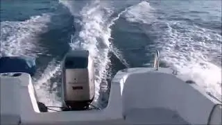 Mariner 125hp powering Quicksilver 620