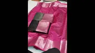 Ellegant cotton silk saree with designer borders ❤️❤️