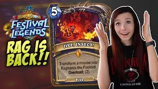 RAG LIVES AGAIN (in Totem SHAMAN) | Alliestrasza Hearthstone