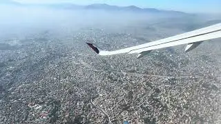 Kathmandu from 4000 meters Taking off from Kathmandu #flight #plane #airport #takeoff #ktm  #napal 