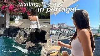 PORTUGAL VLOG 🇵🇹 | visiting a new country, road tripping, castles, + lots of food