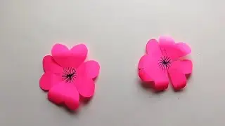 How to make a paper flower । diy easy and beautiful paper flower । diy simple paper flower । 