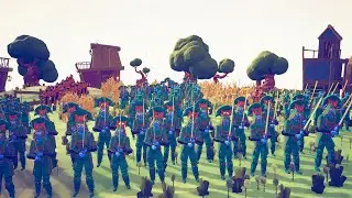 150x SAMURAI ATTACK TO ALL FACTION CAMP | Totally Accurate Battle Simulator - TABS