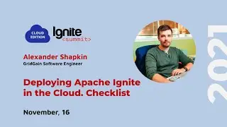 Deploying Apache Ignite in the Cloud. A Checklist