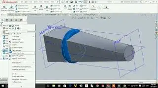 solid-works Revolve, Loft (tutorial-2)