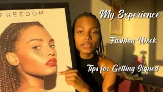 MY MODELING EXPERIENCE (Part 1) | tips to get signed, international agencies, nyfw +more