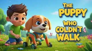 The Puppy Who Couldn&rsquo;t Walk 🐾 | Emotional Kids Story Song | Nursery Rhyme