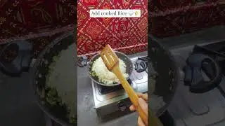 Veggies Fried Rice 🌾🍚 [ Box & Spoon Junction] @KabitasKitchen @AjaKitchen #friedrice #food