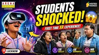 Attending AR / VR Business Event in Lucknow at Arena Animation | Indian Logs Tech Vlog