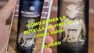 TUTORIAL C&Oacute;MO PONER LA BOTELLA DE VINO HABLAR 19 Crimes 