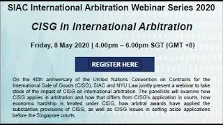 CISG in International Arbitration