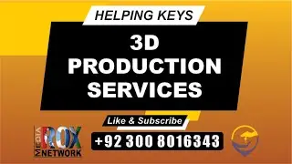 3D Production Animation | Post Production 3D Animation | Manufacturing 3D Animation |  ROX Media