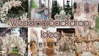 DIY | WEDDING BACKDROP IDEAS| !!