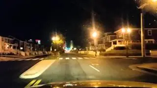 Driving from Absecon to Atlantic City,New Jersey