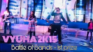 TVMC Music team performs at VYUHA 2k15 | Battle of Bands - Winners | Intercollegiate | Reveriea TVMC