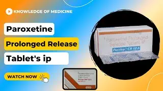 Paroxetine 12.5 mg tablet | Pexep cr 12.5 mg benefits in hindi | Paroxetine prolonged release tablet