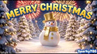 Merry Christmas Snowman | Xmas Magical Snowy Winter Animation 2025