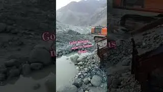 Gold mining ⛏️ near to Indus River #goldprices #gold #goldmining #today #mining #goldmine #copper
