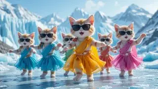 बिल्ली का मजेदार डांस |Cutest Cat videos funny dance🤣💃Videos for cats #funny #dancingcat #cat ‪#cute