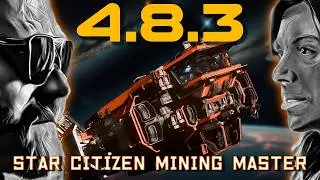 Star Citizen 4.8.3 Solo Mole Mining in the New Patch Update! Crafted Lasers. MONEY ROCKS BABY!