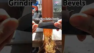 Заточка вогнутых фасок на ноже