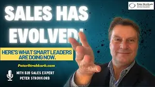 Peter Strohkorb Reveals why Sales get Stuck | Your Sales Strategy | Fix Sales - Smarter, Not Harder