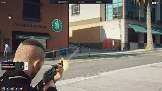 Chang Gang Surprise Police with an Ambush after Jewellery Store Robbery | GTA RP NoPixel 3.0