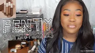Fenty Beauty Concealers and Setting Powder ( HONEY) | Should you still get these ? | Fenty Face
