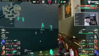 tarik got shocked by this INSANE shot !!! | VCT NA Open Qualifiers