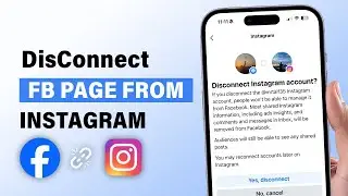 How to Disconnect Facebook page from Instagram - 2026 New Update