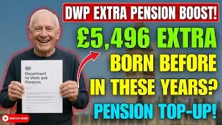 Over 80 State Pensioners: Claim Extra &pound;5,496 If You Were Born Before These Years!