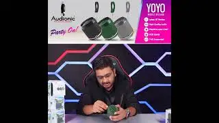 Bilal Munir X Audionic Yoyo Mobile Speaker launch