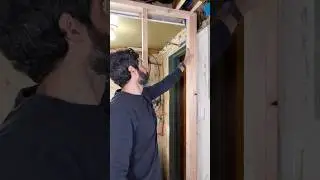 Wood Stud Anchoring Tips in Concrete Block - #shorts #carpentry #homerepairtutor