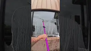 Extra soapy Xero Trad pole work! #xero #steveothewindowcleaner #WCR #satisfying #oddlysatisfying