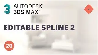 3ds Max Dersleri #20 | Line (Editable Spline) - 2