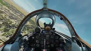 DCS Virtual Incirlik RIAT in cockpit MIG-15 Arrival